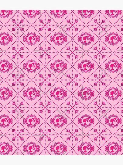 Barbie pattern  Backpack