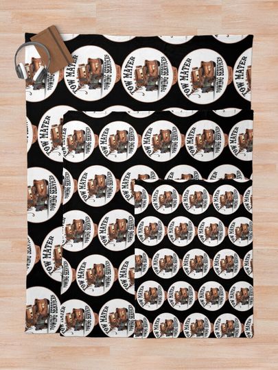 Tow Mater Towing Services Est. 2006 Throw Blanket