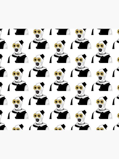 Art the clown - Terrifier Classic  Throw Blanket
