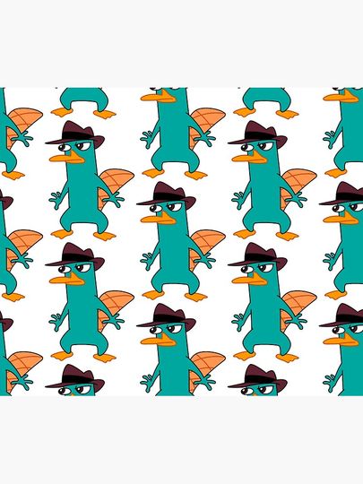perry the platypus (7) Throw Blanket