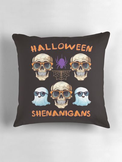 Halloween shenanigans  Pillow