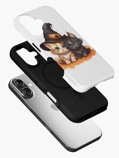 Halloween Kittens - Pawsitively Enchanting Art for the Season! iPhone Case