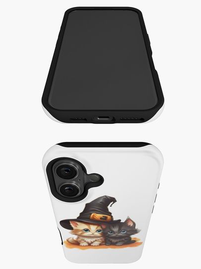 Halloween Kittens - Pawsitively Enchanting Art for the Season! iPhone Case