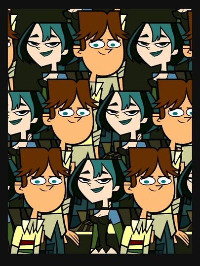 Total Drama CodyGwen Graphic  Classic T-Shirt
