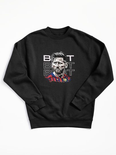 Lionel Messi Digital Art -2 Pullover Sweatshirt