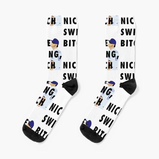 Joe Kelly Nice Swing baseball | Socks