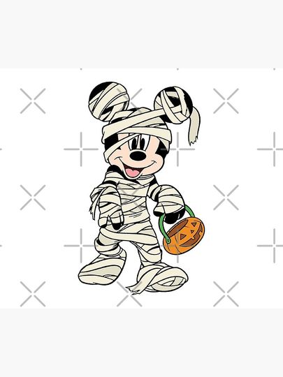 Mickey Mummy Disney Halloween Poster