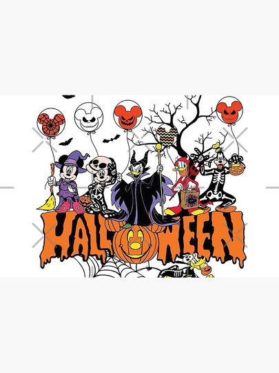 Disney Mickey and Villian Halloween Makeup Bag
