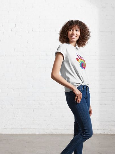 Jerry Tie Dye Hand Classic T-Shirt