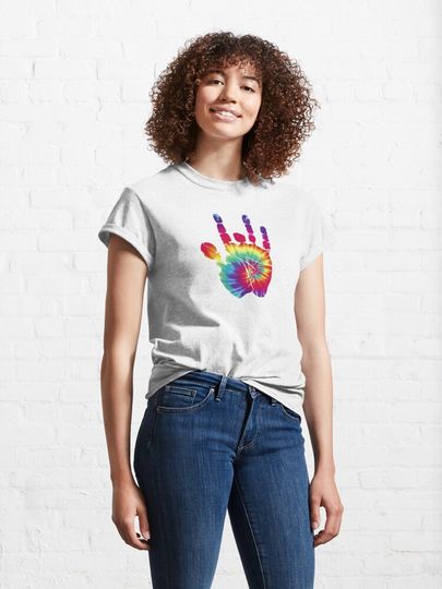 Jerry Tie Dye Hand Classic T-Shirt