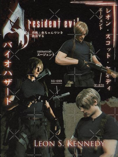 Leon Kennedy Character Poster Essential T-Shirt