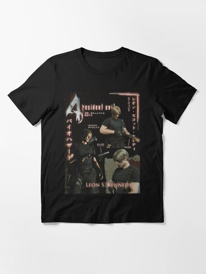 Leon Kennedy Character Poster Essential T-Shirt