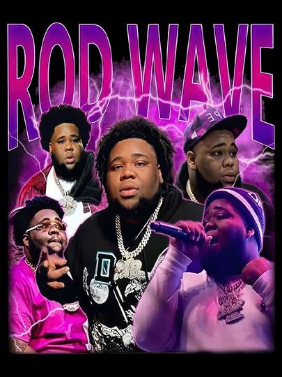 Rod Wave Wall Art Poster Gift for Music Lovers