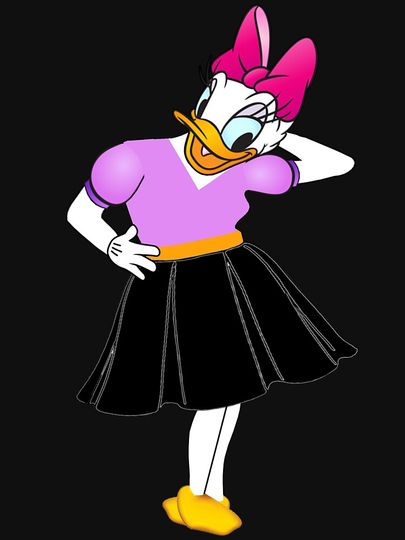 Stay Beautiful Daisy Duck Pullover Hoodie