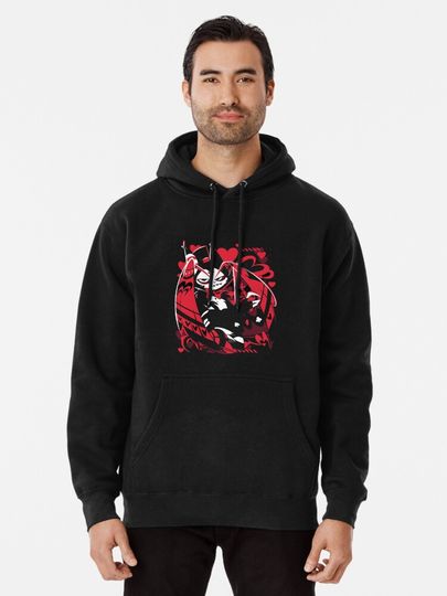 Hazbin Hotel Husk Pullover Hoodie