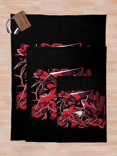 Alastor Hazbin Hotel Blanket, Hazbin Hotel Fan Gift