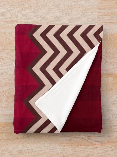 Twin Peaks Red Room Throw Blanket