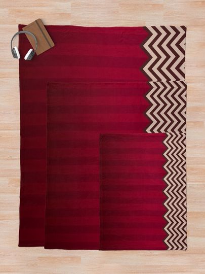 Twin Peaks Red Room Throw Blanket