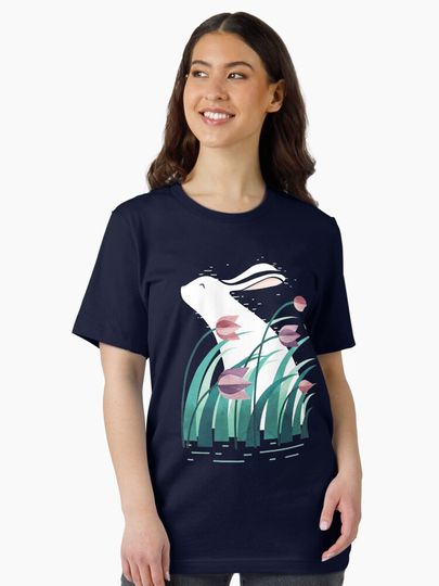 Rabbit Resting Essential T-Shirt for Men and Women