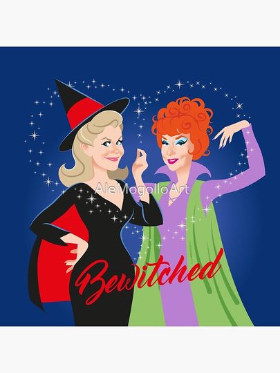 Bewitched Ladies Pillow