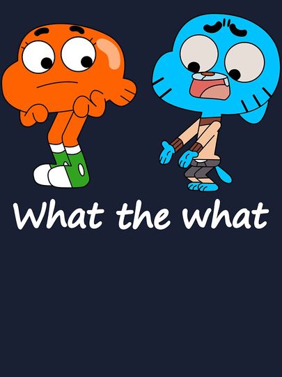 The amazing world of Gumball, Gumball and Darwin, What the what  Kids T-Shirt