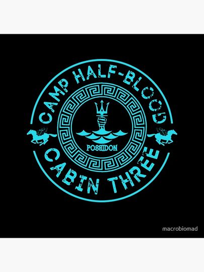 camp half blood - half Premium Matte Vertical Poster