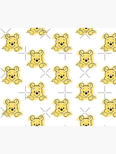 Peek-a-pooh Throw Blanket