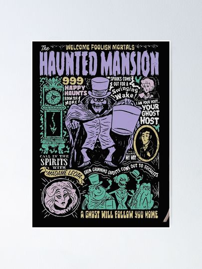 Disney The Haunted Mansion Poster