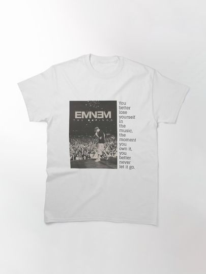 Eminem rap god - music Classic T-Shirt