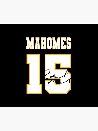 Patrick Mahomes 15 Throw Blanket, Gift for Fan