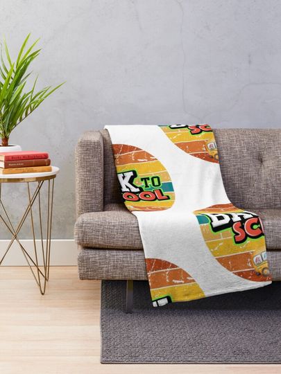 Back To School Children Gift For Students Unique Design Theme Evergreen Throw Blanket