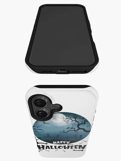 Happy Halloween from the Graveyard iPhone Case