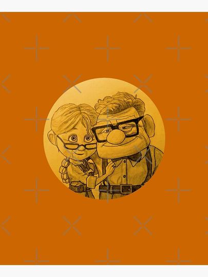 Up: Carl & Ellie Fredricksen Portrait Apron