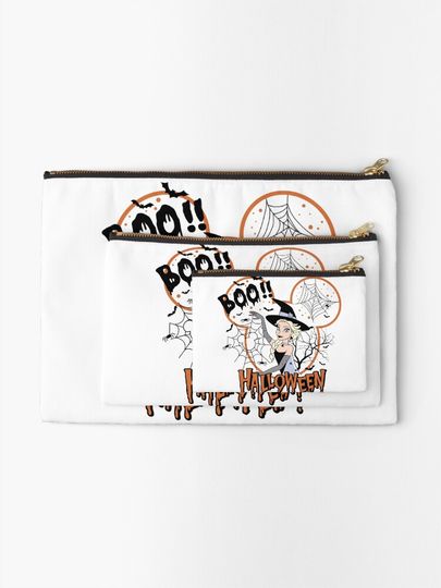 Retro Disney Halloween Princess Makeup Bag