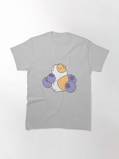 Guinea Pig and Blueberry  T-Shirt