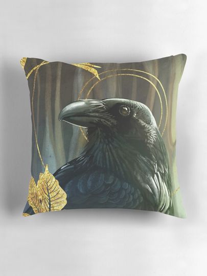 Crow'ctober Pillow