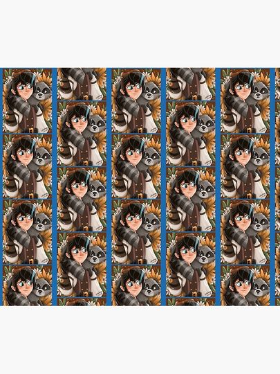 Varian Tangled Print Throw Blanket