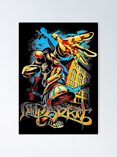 Limp Bizkit Poster - Music Wall Print for Living Room or Bedroom