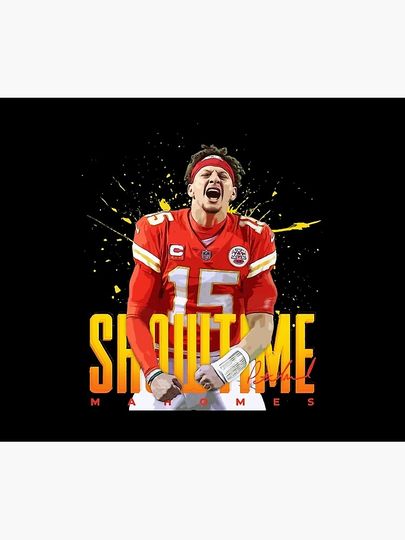 Patrick Mahomes Throw Blanket, Gift for Fan