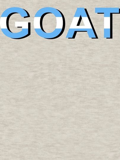 Messi The Goat Ver.2 Pullover Sweatshirt
