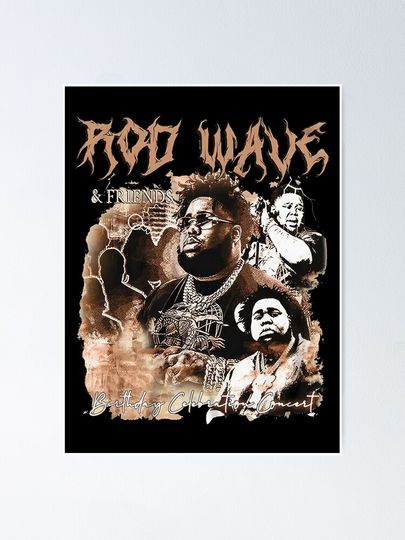 Rod Wave And Friends 2023 Poster