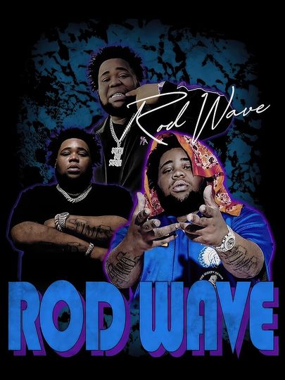 Rod Wave Vintage 1990 Poster