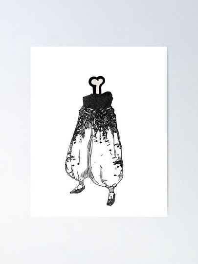 Saturo Gojo Legs Poster