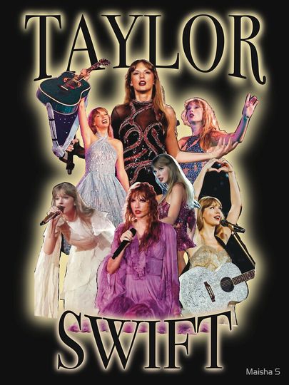 Vintage Taylor Eras Tour 90s Photo Collage/Montage Classic T-Shirt