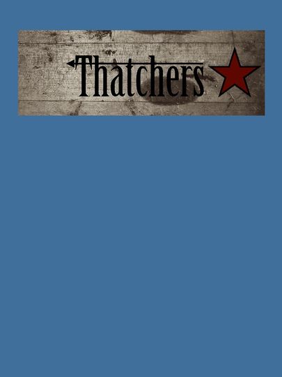 THATCHERS Red Star Logo Lightweight Hoodie