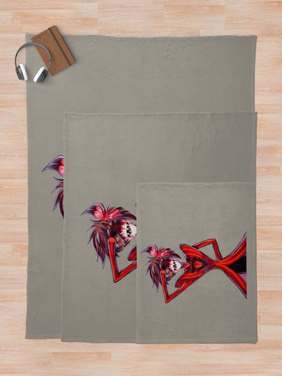 Alastor Hazbin Hotel Blanket, Hazbin Hotel Fan Gift