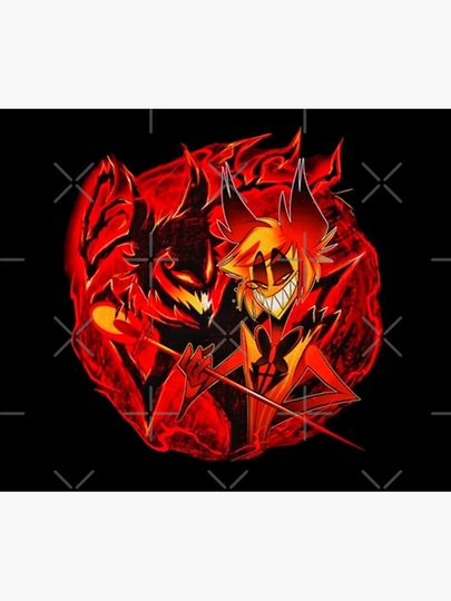 Alastor Hazbin Hotel Blanket, Hazbin Hotel Fan Gift