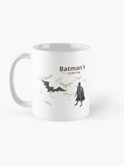 Batman The Fictional Man Coffee Mug