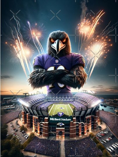 Baltimore Ravens fan art Phone Case iPhone Case