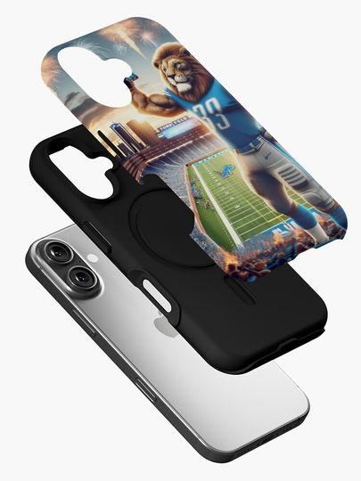 Detroit Lions fan art Phone Case iPhone Case